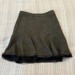 Ann Taylor green skirt